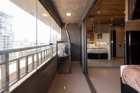 Studio para alugar com 27m², 1 quarto e sem vagaSala/Quarto