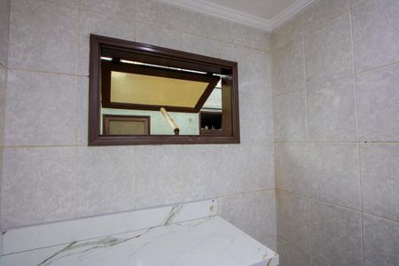 Cozinha de kitnet/studio para alugar com 1 quarto, 14m² em Campestre, Santo André