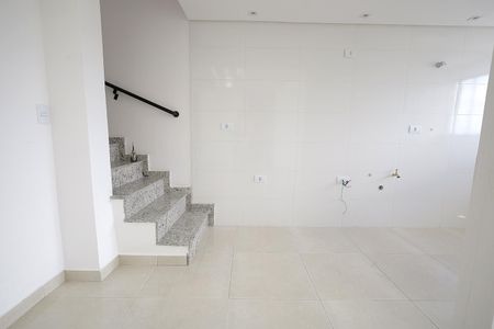 Cozinha de apartamento à venda com 2 quartos, 120m² em Jardim, Santo André