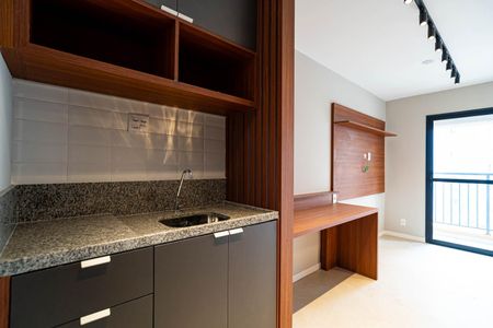 Studio à venda com 25m², 1 quarto e sem vagaCozinha