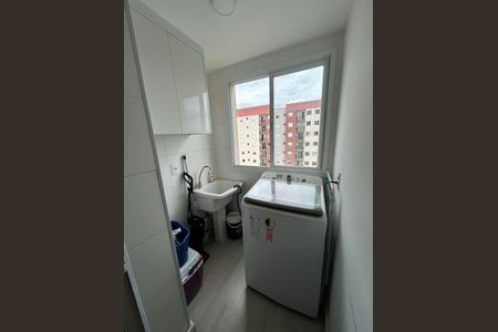 Área de serviço de apartamento à venda com 2 quartos, 49m² em Residencial Paraiso, Várzea Paulista