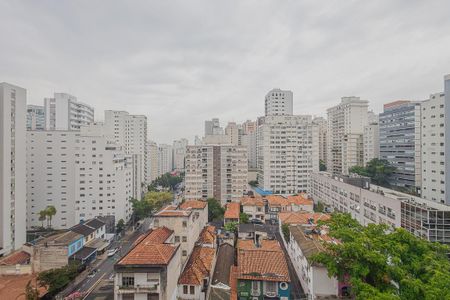 Vista da Sala de apartamento para alugar com 1 quarto, 50m² em Paraíso, São Paulo