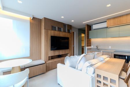 Apartamento para alugar com 37m², 1 quarto e 1 vaga Apartamento para alugar com 37m², 1 quarto e 1 vagaSala