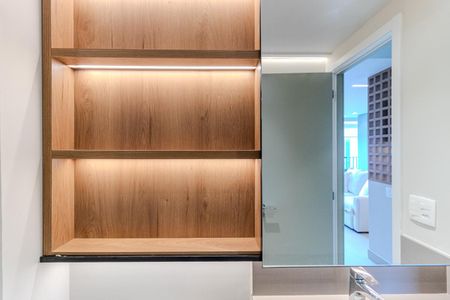 Apartamento para alugar com 37m², 1 quarto e 1 vaga Apartamento para alugar com 37m², 1 quarto e 1 vagaBanheiro