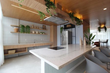 Apartamento para alugar com 24m², 1 quarto e sem vagaÁrea comum - Salão de festas