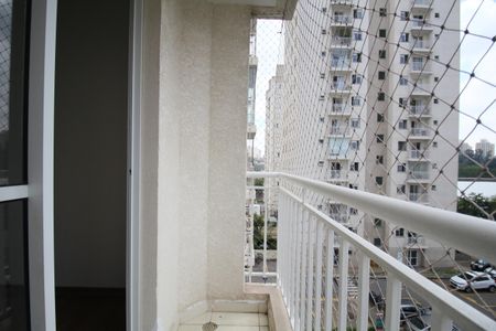 Varanda da Sala de apartamento para alugar com 2 quartos, 60m² em Jardim Maria Duarte, São Paulo