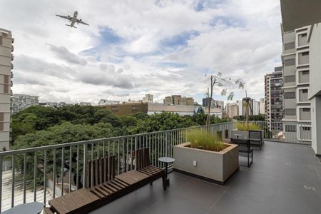 Studio para alugar com 35m², 1 quarto e sem vagaÁrea comum - Coworking