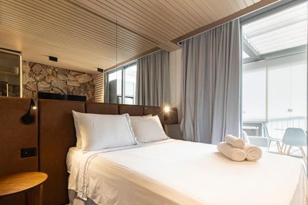 Studio de kitnet/studio para alugar com 1 quarto, 35m² em Indianópolis, São Paulo