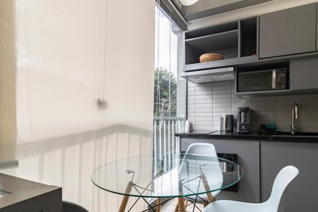 Studio para alugar com 35m², 1 quarto e sem vagaVaranda