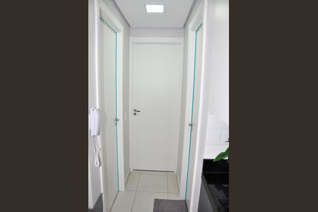 Apartamento para alugar com 32m², 2 quartos e sem vaga Apartamento para alugar com 32m², 2 quartos e sem vagaDetalhe - Corredor Quartos