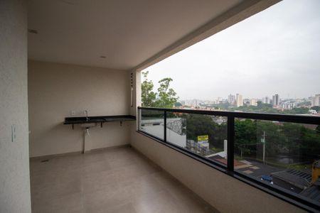 Varanda da Sala de apartamento para alugar com 1 quarto, 41m² em Jardim America, Sorocaba