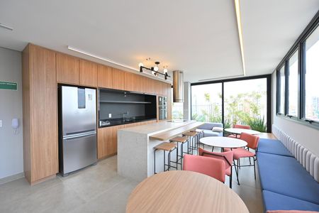 Studio à venda com 28m², 1 quarto e sem vaga Studio à venda com 28m², 1 quarto e sem vagaSalão de Festas