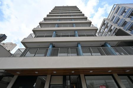 Studio à venda com 28m², 1 quarto e sem vaga Studio à venda com 28m², 1 quarto e sem vagaFachada