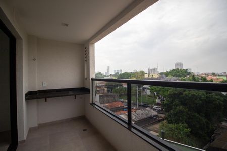 Varanda da Sala  de apartamento para alugar com 2 quartos, 61m² em Jardim America, Sorocaba