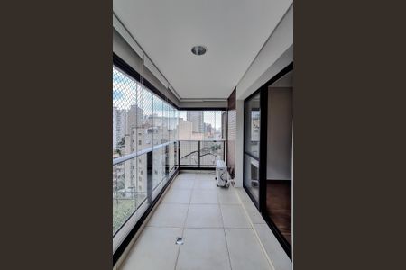 Varanda da Sala de apartamento para alugar com 1 quarto, 49m² em Vila Mariana, São Paulo