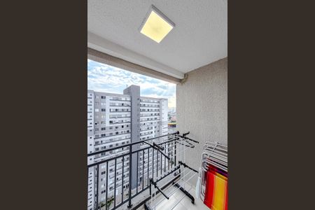 Varanda da Sala de apartamento para alugar com 2 quartos, 50m² em Parque da Mooca, São Paulo