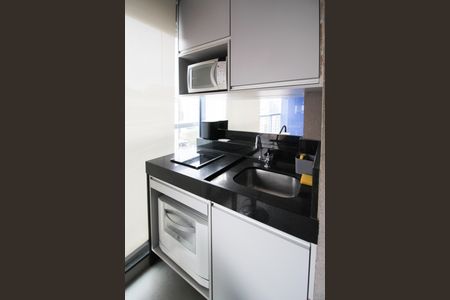 Apartamento para alugar com 27m², 1 quarto e 1 vagaVaranda/ Cozinha