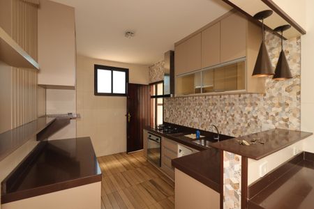 Cozinha de casa à venda com 4 quartos, 391m² em Parque Oratório, Santo André