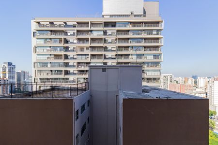 Vista da Varanda de kitnet/studio para alugar com 1 quarto, 27m² em Santo Amaro, São Paulo
