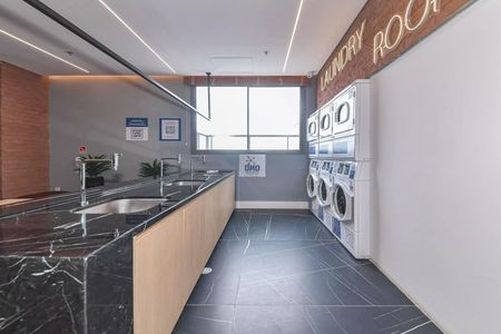 Studio para alugar com 27m², 1 quarto e sem vagaLavanderia