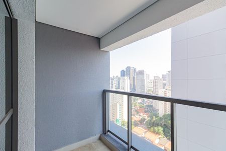 Studio para alugar com 27m², 1 quarto e sem vagaVaranda