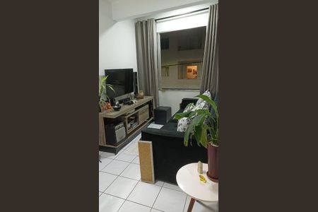 Sala de apartamento para alugar com 1 quarto, 55m² em Itararé, São Vicente