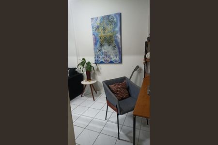 Sala de apartamento para alugar com 1 quarto, 55m² em Itararé, São Vicente