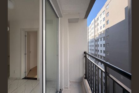 Varanda da Sala de apartamento para alugar com 2 quartos, 39m² em Vila Pirituba, São Paulo