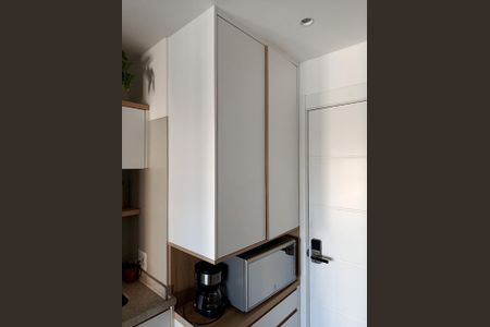 Cozinha de kitnet/studio à venda com 1 quarto, 27m² em Pinheiros, São Paulo