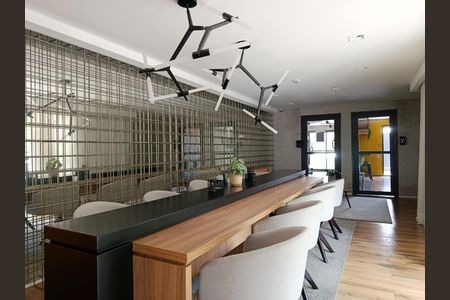 Área comum de kitnet/studio à venda com 1 quarto, 27m² em Pinheiros, São Paulo