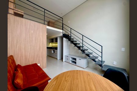 Studio para alugar com 37m², 1 quarto e sem vagaSala