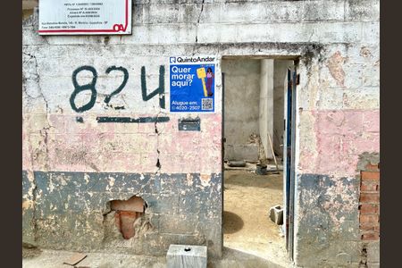 Studio para alugar com 34m², 1 quarto e sem vagaPlaca instalada na fachada do imóvel 