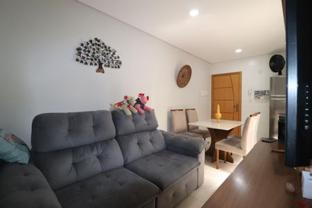 Sala de apartamento para alugar com 2 quartos, 47m² em Parque Erasmo Assunção, Santo André