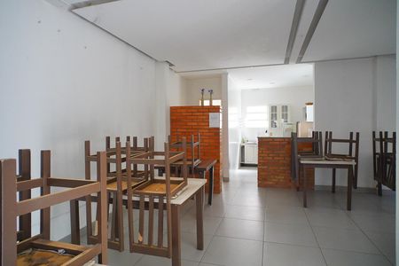 Área comum - Salão de festas de apartamento à venda com 1 quarto, 42m² em Cavalhada, Porto Alegre