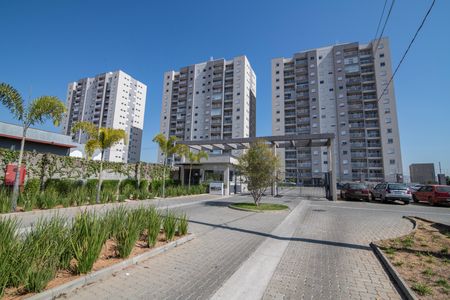 Apartamento para alugar com 56m², 2 quartos e 1 vagaÁrea Comum - Fachada do Condomínio