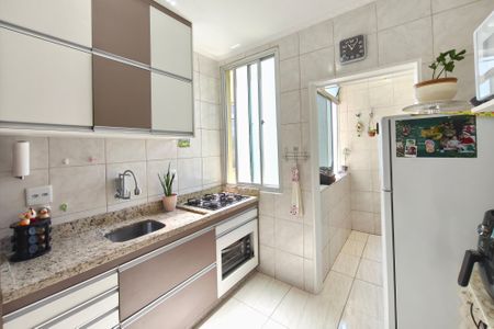 Apartamento à venda com 59m², 2 quartos e 1 vagaCozinha