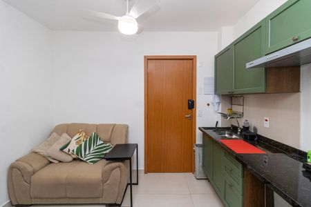 Sala/Cozinha de apartamento para alugar com 1 quarto, 24m² em Vila Mazzei, São Paulo