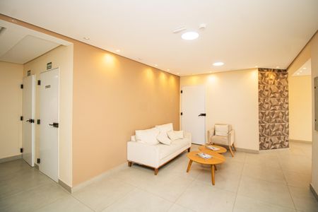 Apartamento para alugar com 24m², 1 quarto e sem vagaHall social