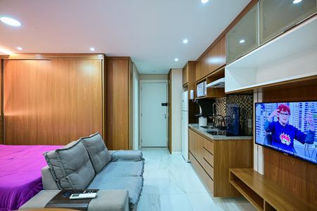 Sala de kitnet/studio para alugar com 1 quarto, 25m² em Vila Andrade, São Paulo