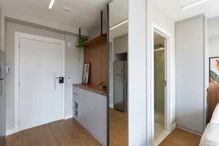 Apartamento à venda com 26m², 1 quarto e sem vaga Apartamento à venda com 26m², 1 quarto e sem vagaCozinha Americana