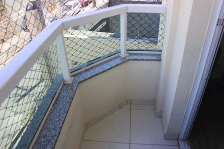 Apartamento à venda com 65m², 2 quartos e 1 vagaVaranda da suíte 