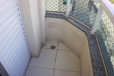 Apartamento à venda com 65m², 2 quartos e 1 vagaVaranda da suíte 