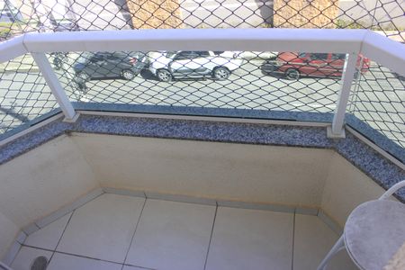 Apartamento à venda com 65m², 2 quartos e 1 vagaVaranda da suíte 
