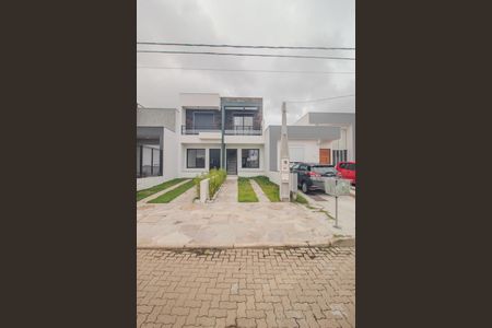 Casa para alugar com 76m², 3 quartos e 1 vagaFachada/Placa