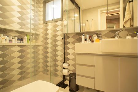 Apartamento à venda com 90m², 2 quartos e 2 vagasBanheiro da Suíte