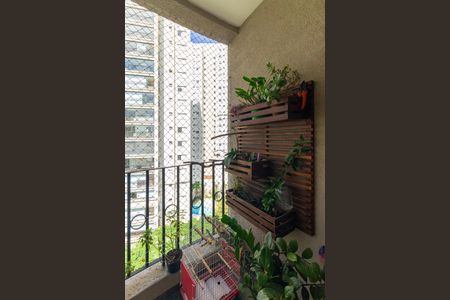 Varanda da Sala de apartamento à venda com 2 quartos, 64m² em Tatuapé, São Paulo
