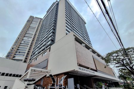 Studio para alugar com 26m², 1 quarto e sem vaga Studio para alugar com 26m², 1 quarto e sem vagaFachada