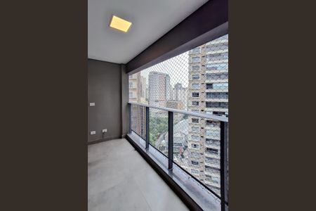 Studio para alugar com 26m², 1 quarto e sem vaga Studio para alugar com 26m², 1 quarto e sem vagaVaranda