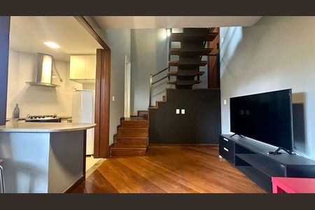 Apartamento à venda com 50m², 1 quarto e 1 vagaSala 