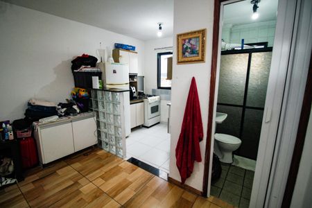 Sala de kitnet/studio para alugar com 1 quarto, 21m² em Cidade Ocian, Praia Grande